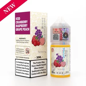 Tokyo Iced Cranberry Raspberry Grape Peach 30ML - Classic Series