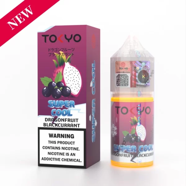 Tokyo Iced Dragonfruit Blackcurrant 30ML - Super Cool Series