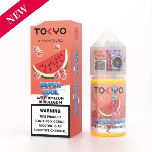 Tokyo Iced Watermelon Bubblegum 30ML - Super Cool Series