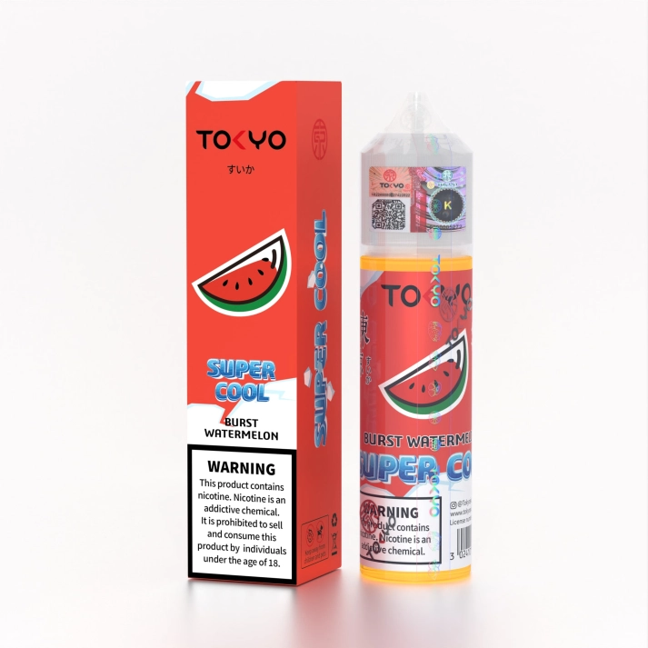 Tokyo Iced Burst Watermelon 60ML - Super Cool Series