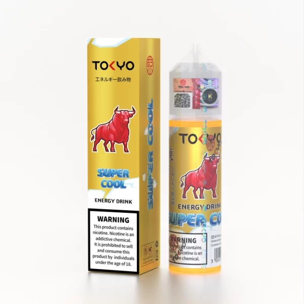Tokyo Iced Energy Drink 60ML - Super Cool Series