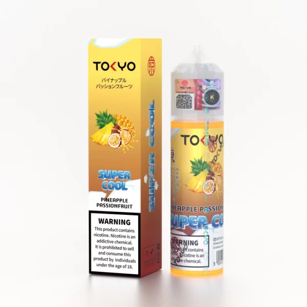 Tokyo Iced Pineapple Passionfruit 60ML - Super Cool Series