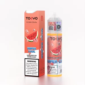 Tokyo Iced Watermelon Bubblegum 60ML - Super Cool Series