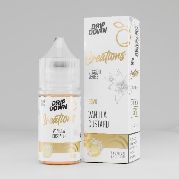 Drip Down Vanilla Custard